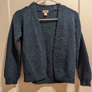 Girls chunky knit cardigan